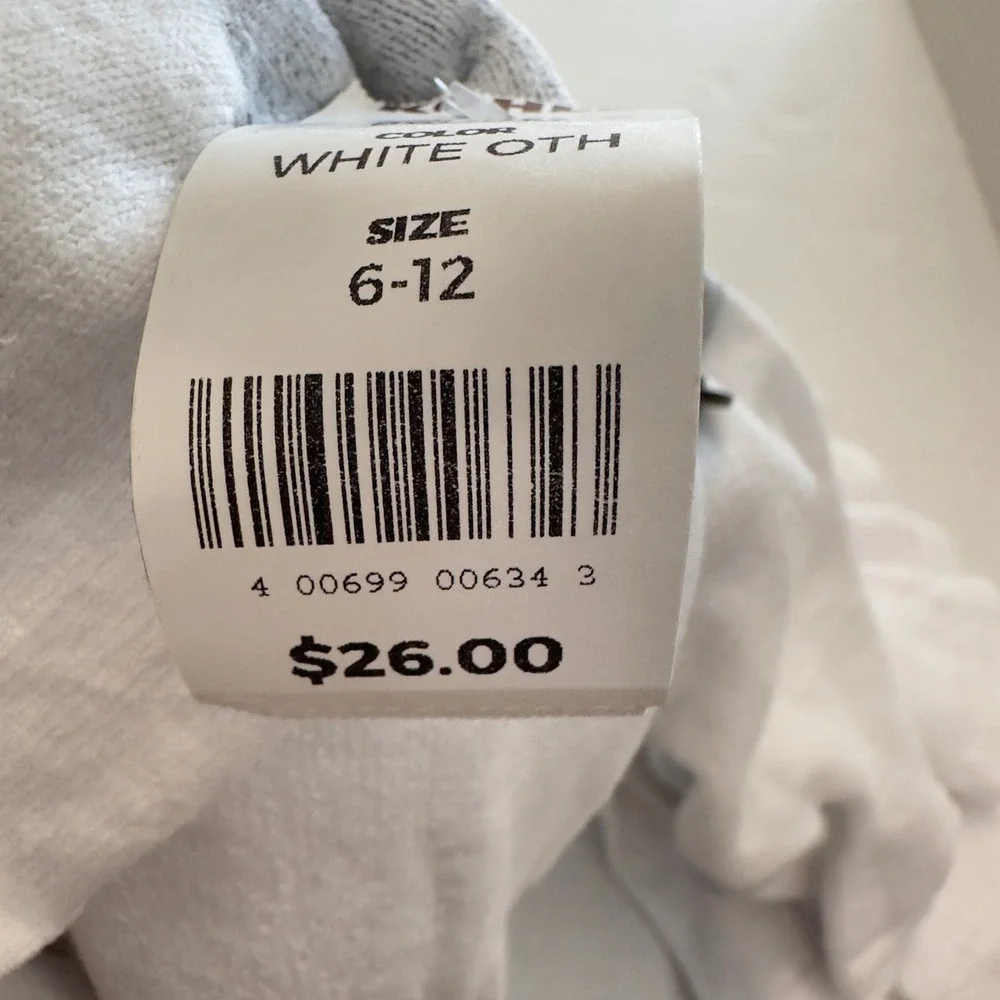 Hanes Mens White Grey Crew Socks Athletic Comfort 10 Pair Pack Size 6-12 86UP13
